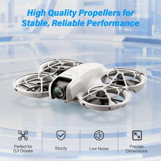 Propellers for DJI Neo Replacement Blades, Low-Noise ,Light-Weight and Quick-Release with Screws and Magnetic Screwdriver, Drone Propeller Accessories