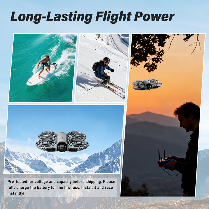 Load image into Gallery viewer, Neo 2 Intelligent Flight Battery 7.16V 3300mAh Upgrade High Capacity Replacement Battery Compatible with DJI Neo 2 Drone, Up to 25Mins Flight Time
