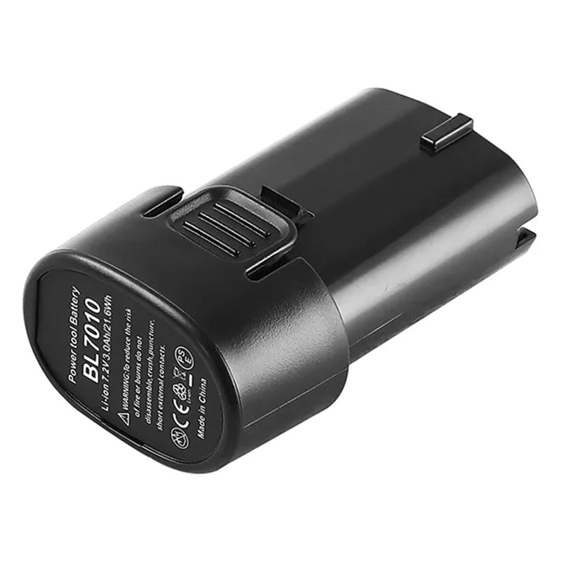 Load image into Gallery viewer, 7.2V Makita  Lithium ion Battery Pack for Makita Cordless Power Tool BL7010 BL0715 198000-3 Bateery Replacement,1Pack
