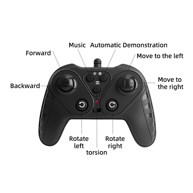 Load image into Gallery viewer, URGENEX RC Car Toys for Boys Girls 6-12, RC Stunt Car 2.4Ghz 4WD Remote Control Car with Lights Music Double Sided Flip 360° Rotate Off-Road, Birthday Xmas Gifts for Kids
