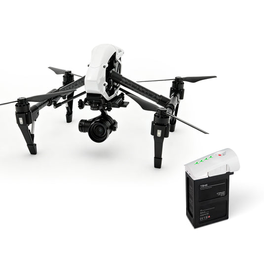 Inspire TB48 Intelligent Flight Battery 22.8V 5700mAh High Capacity Replacement Battery Compatible with DJI Inspire 1 / 1 V2.0 /1 Pro /1 Raw, Up to 22Mins Max Flight Time