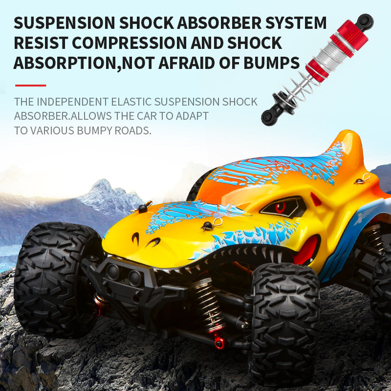 Load image into Gallery viewer, GUOKAI 1:16 4WD RC Truck 35KM/H Shark OFF-Road Climbing Vehicle 866-166
