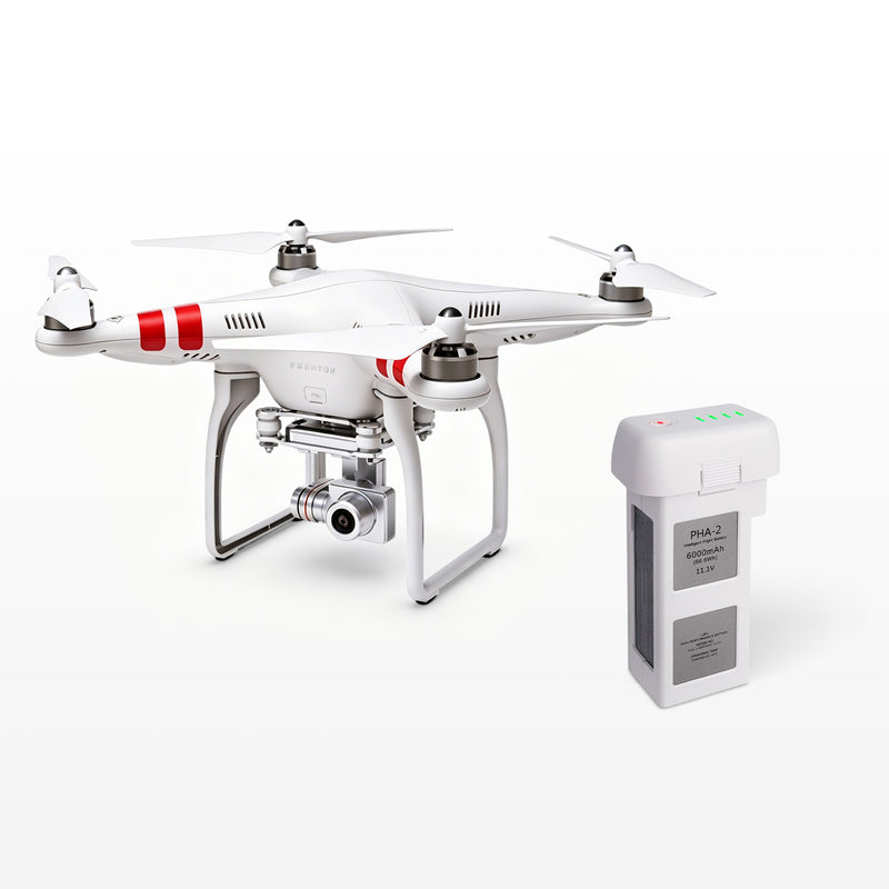 Load image into Gallery viewer, Phantom 2 Intelligent Flight Battery 11.1V 6000mAh High Capacity Replacement Battery Compatible with DJI Phantom 2 / Phantom 2 Vision /Vision + Drone, Up to 30Mins Max Flight Time
