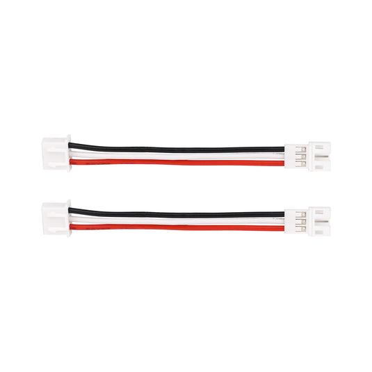 JST PH2.0 3-Pin Male to JST-XH Female 2S LiPo Battery Conversion Cable, 22AWG Silicone Wire, 8cm