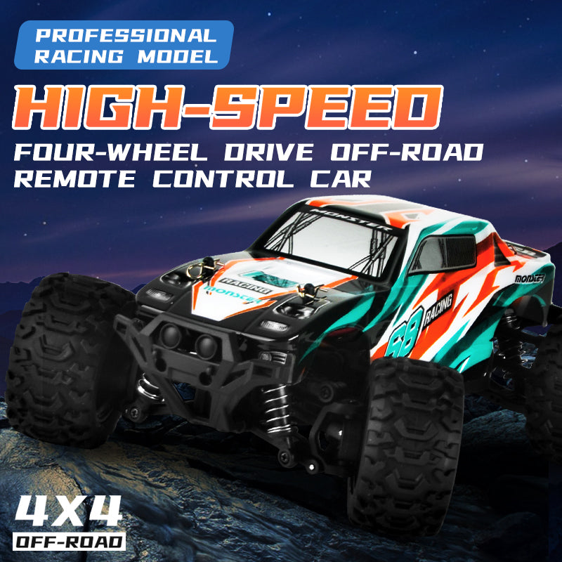 Load image into Gallery viewer, GUOKAI 1:18 Scale 4WD RC Truck 35KM/H High Speed OFF-Road Climbing Vehicle 866-183
