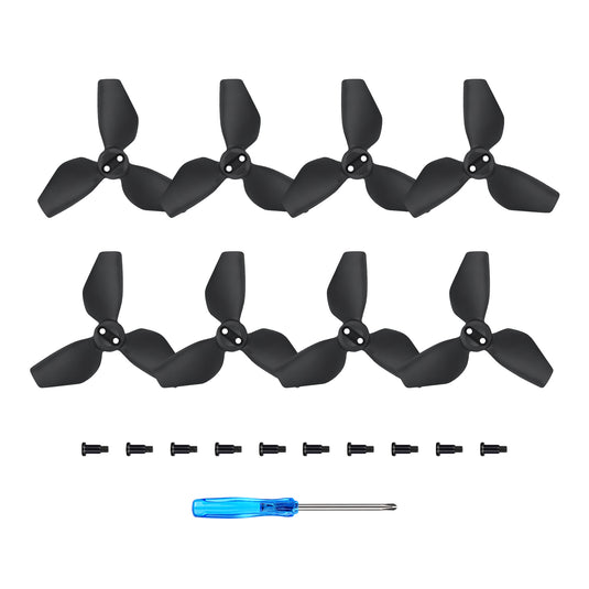 Propellers for DJI Neo Replacement Blades, Low-Noise ,Light-Weight and Quick-Release with Screws and Magnetic Screwdriver, Drone Propeller Accessories