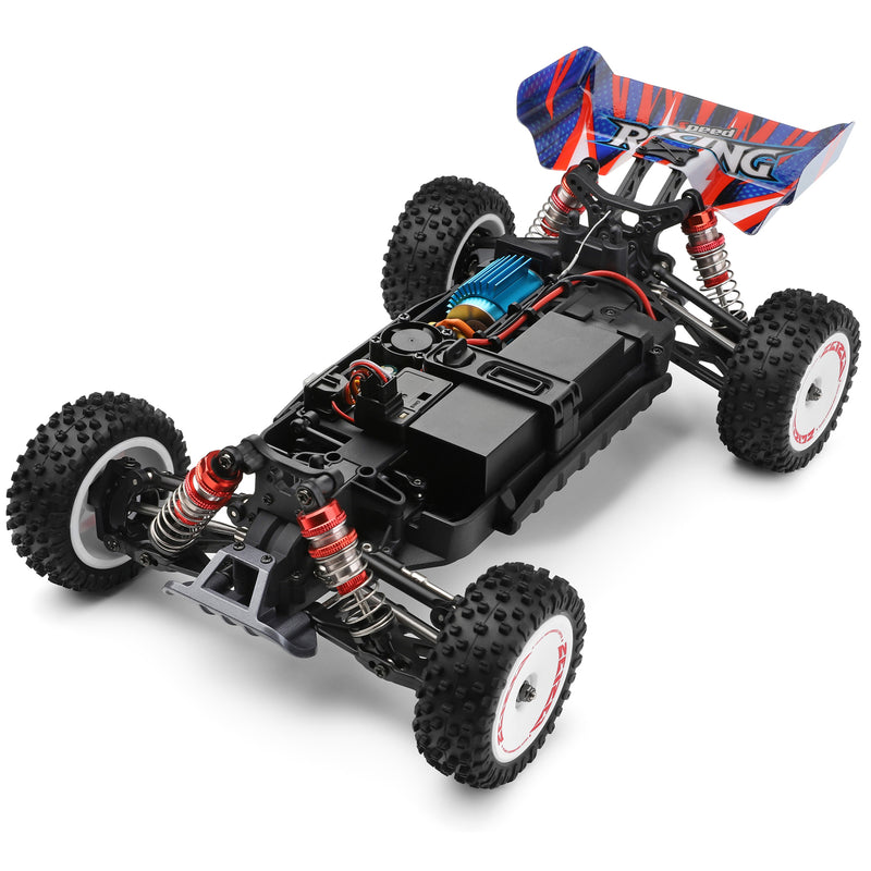 Load image into Gallery viewer, WLtoys 124008 4WD 60KM/H High Speed RC Car 1/12 Scale Brushless Motor
