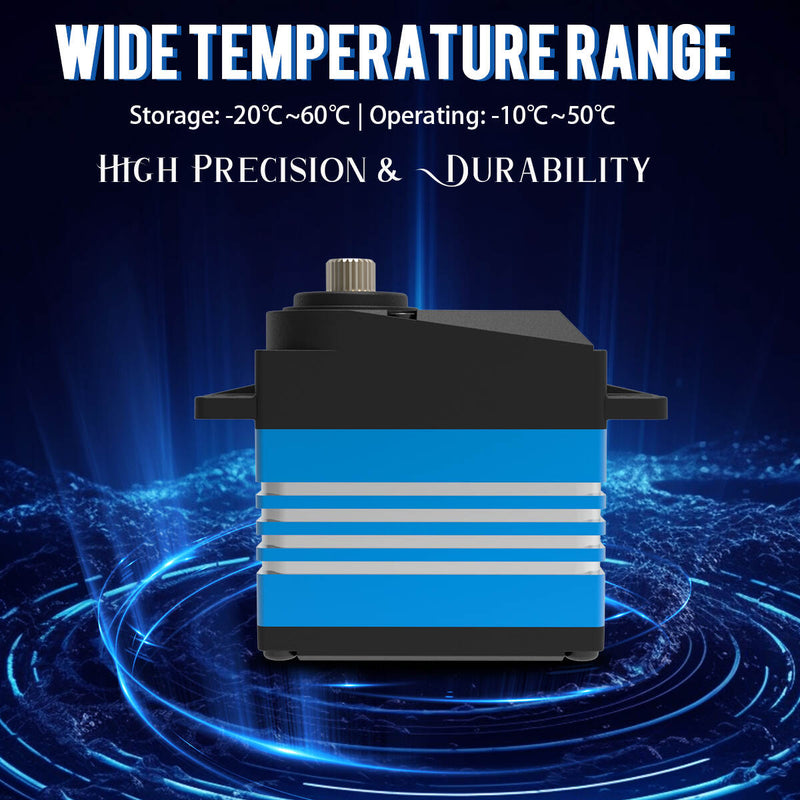 Load image into Gallery viewer, BLS0250 Fast Speed Brushless Motor 22kg Torque Steel Gear Digital Servo for 1/8 1/10 Rc Car
