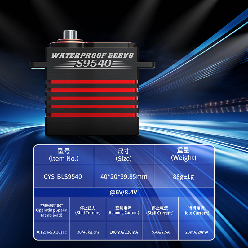 Load image into Gallery viewer, S1500 Torque HV Waterproof RC Servos Radio iron core motor,1 Pack（Direct Factory Sale）
