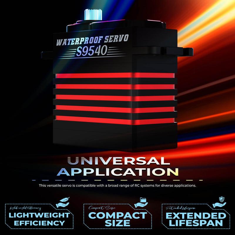 Load image into Gallery viewer, S1500 Torque HV Waterproof RC Servos Radio iron core motor,1 Pack（Direct Factory Sale）
