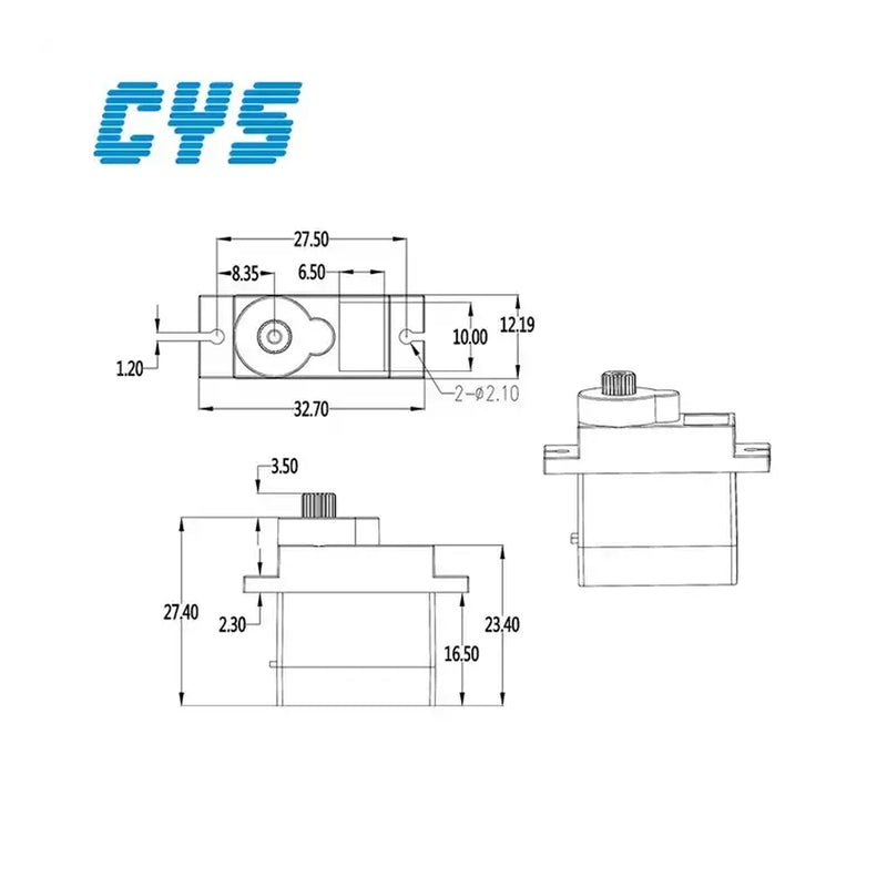 Load image into Gallery viewer, S0009 Digital Mini &amp; Micro High-Quality Servo Delivers Long-Lasting Performance For RC Car &amp; Boat &amp; Helicopter etc, 1 Pack（Direct Factory Sale）
