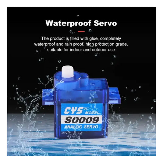 S0009 Digital Mini & Micro High-Quality Servo Delivers Long-Lasting Performance For RC Car & Boat & Helicopter etc, 1 Pack（Direct Factory Sale）