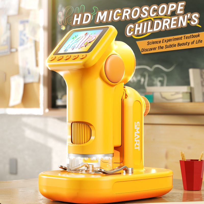 Load image into Gallery viewer, JJRC Children’s HD Digital Microscope - Dual Mode Handheld &amp; Desktop Science Experiment Kit, 1080P Photo/Video, Adjustable Focus &amp; Zoom, Educational STEM Toy for Boys &amp; Girls
