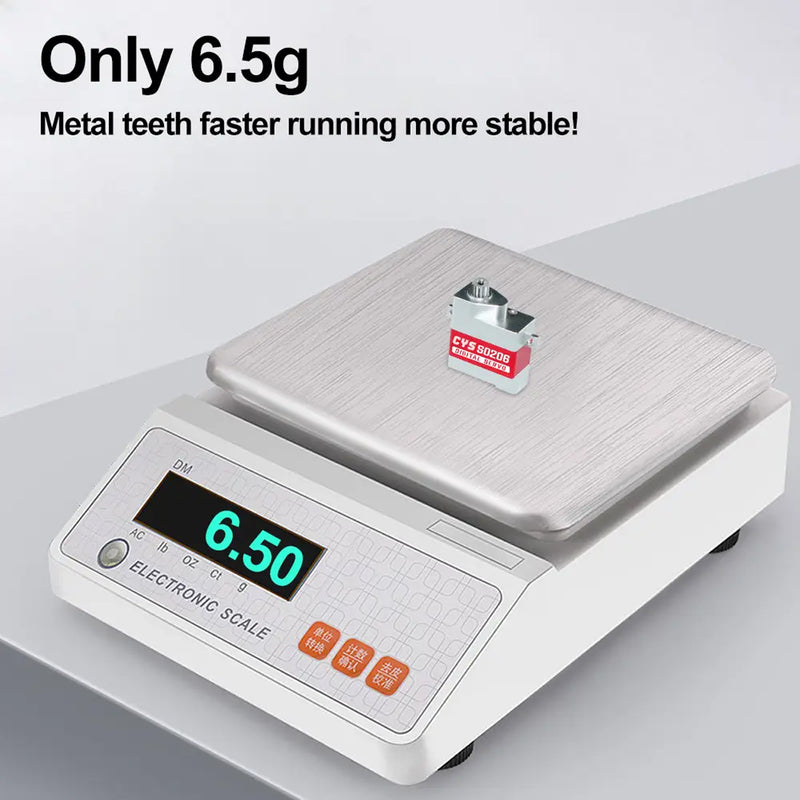 Load image into Gallery viewer, S0206  Micro Full Aluminium Case Servo Coreless Motor Digital RC, 1 Pack （Direct Factory Sale）
