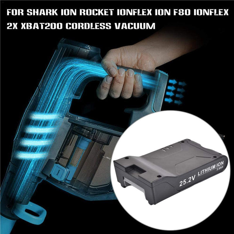 Load image into Gallery viewer, 25.2V Shark Li-Ion Battery Pack Replacement For Shark Vacuum Cleaner ION XBAT200 Power Tool Battery ,1Pack
