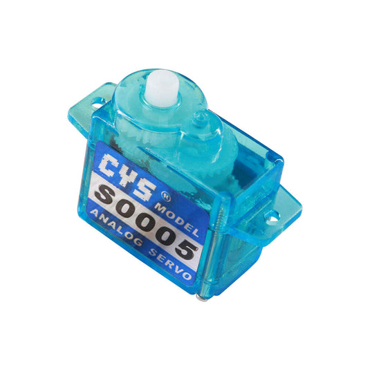 S0005 Mini & Micro Servo with Coreless Motor and Durable Plastic Case for Hight Performance，1 Pack（Direct Factory Sale）