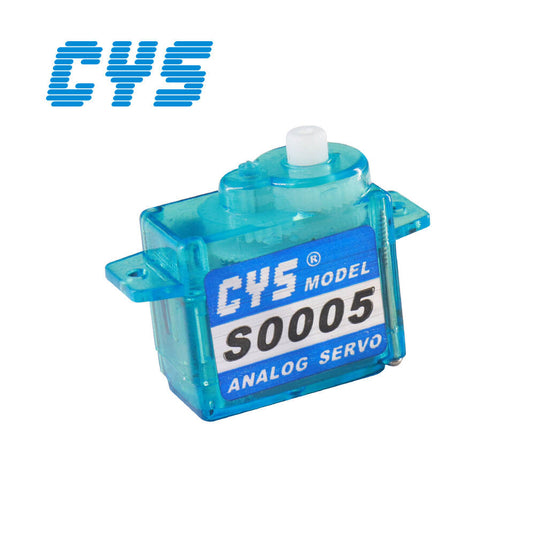 S0005 Mini & Micro Servo with Coreless Motor and Durable Plastic Case for Hight Performance，1 Pack（Direct Factory Sale）