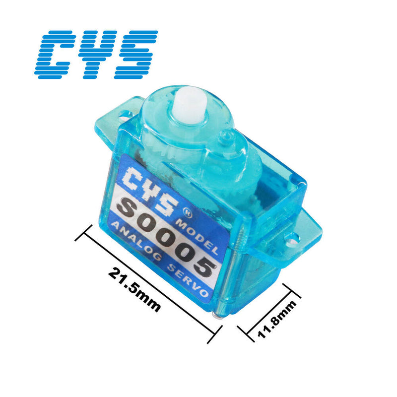 Load image into Gallery viewer, S0005 Mini &amp; Micro Servo with Coreless Motor and Durable Plastic Case for Hight Performance，1 Pack（Direct Factory Sale）
