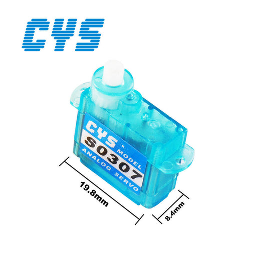 S0307 Mini & Micro Servo, 3.7g with High Precision Gear for Accurate and Hight Performance，1 Pack（Direct Factory Sale）