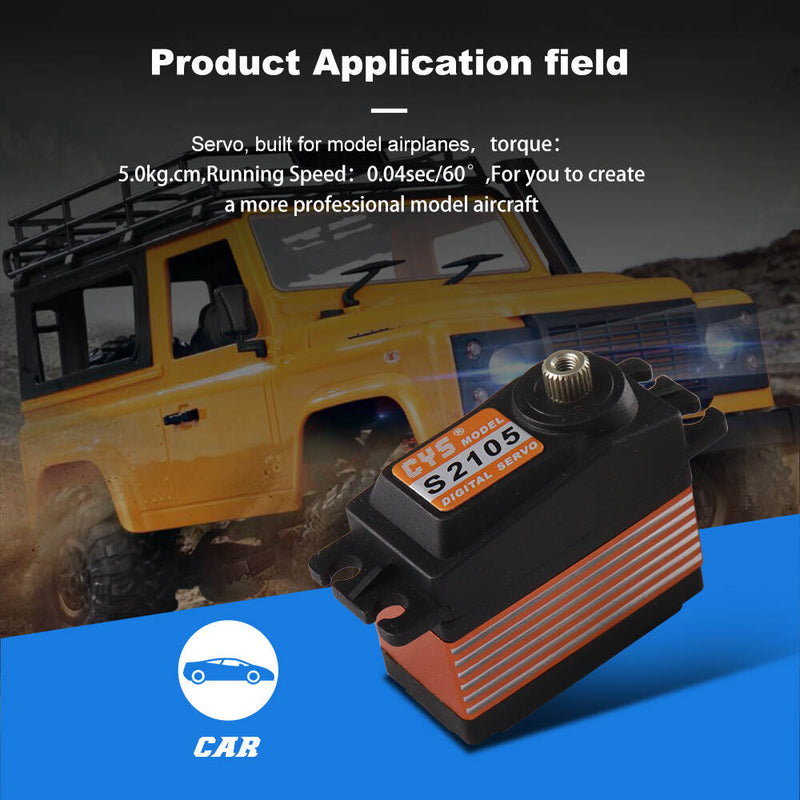 Load image into Gallery viewer, S2105 21 Series Digital Servo, 50g Lightweight, Compact 40.1x20.1x37.3mm with 2.5A/2.8A Stall Current, 1 Pack（Direct Factory Sale）
