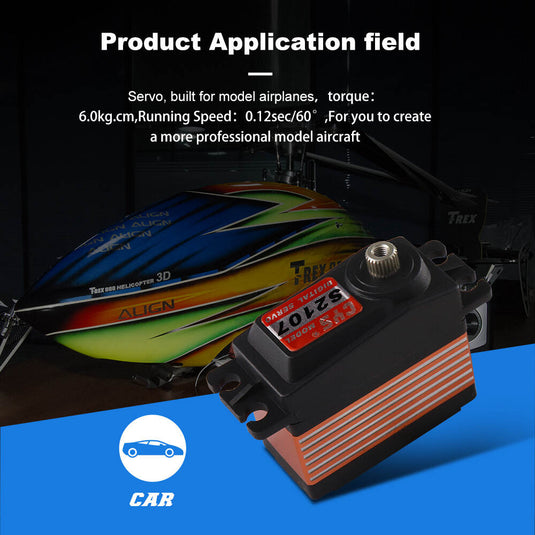 S2107 21 Series Digital Servo with 25-Tooth Horn Gear Spline, High Precision & Waterproof Servo, 1 Pack（Direct Factory Sale）