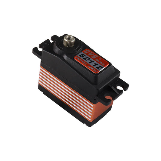 S2112 21 Series Digital Servo, Coreless Motor & Alloy Case for High Torque & Speed in Model Airplanes, 1 Pack（Direct Factory Sale）