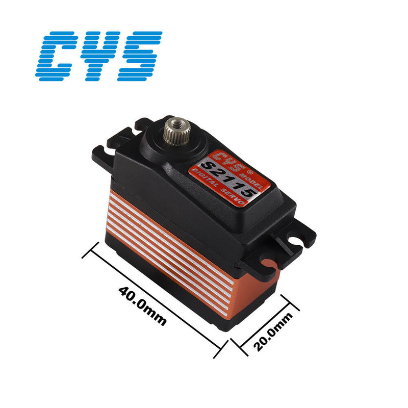 Load image into Gallery viewer, S2115  21 Series Digital Servo, High Performance &amp; Waterproof Servo,  15kg Coreless Torque &amp; Alloy Case for Helicopters, 1 Pack（Direct Factory Sale）
