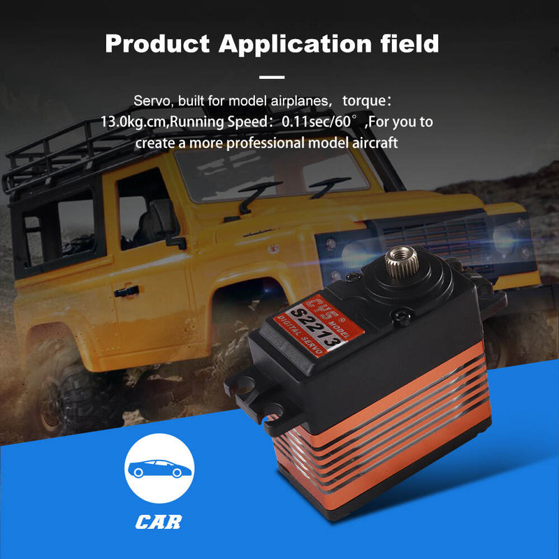 Load image into Gallery viewer, S2213 22 Series Digital Servo with Titanized Gear, 13kg·cm High Torque,1 Pack（Direct Factory Sale）
