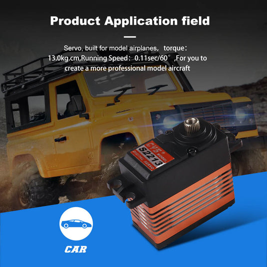 S2213 22 Series Digital Servo with Titanized Gear, 13kg·cm High Torque,1 Pack（Direct Factory Sale）