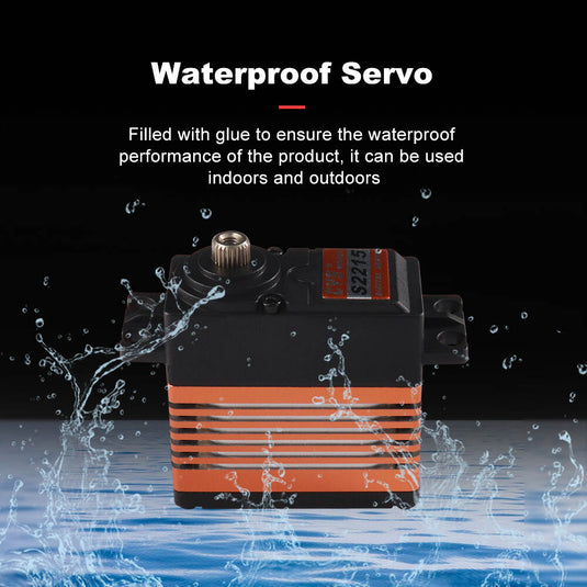 S2215 22 Series Digital Servo with 1500µs Neutral Point for Precise & Smooth Control,1 Pack（Direct Factory Sale）