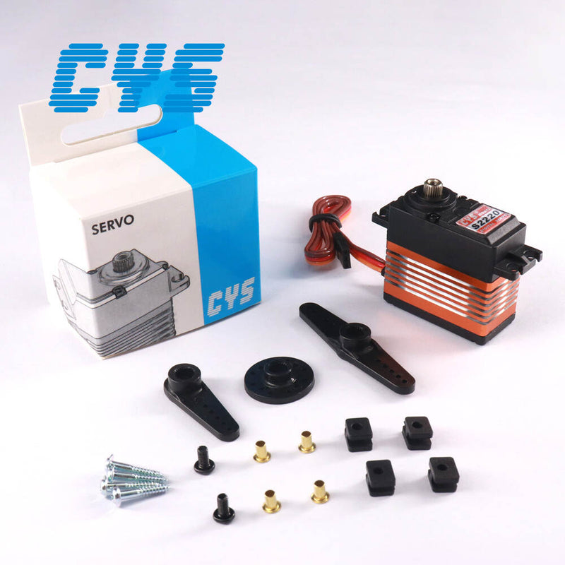 Load image into Gallery viewer, S2220 22 Series Digital Servo with Hight Performance and 45° Operating Angle for Precise Control,1 Pack（Direct Factory Sale）
