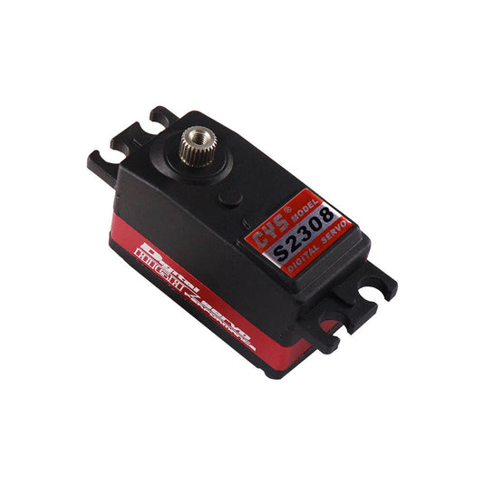 S2308 Low-Profile Servo, High Performance with Precision Components for Responsive & Accurate Control, 1 Pack（Direct Factory Sale）