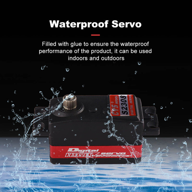 Load image into Gallery viewer, S2308 Low-Profile Servo, High Performance with Precision Components for Responsive &amp; Accurate Control, 1 Pack（Direct Factory Sale）
