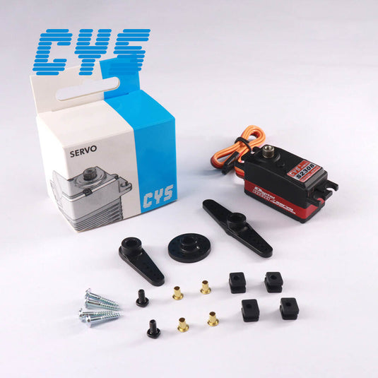 S2308 Low-Profile Servo, High Performance with Precision Components for Responsive & Accurate Control, 1 Pack（Direct Factory Sale）