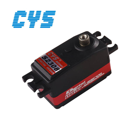 S2308 Low-Profile Servo, High Performance with Precision Components for Responsive & Accurate Control, 1 Pack（Direct Factory Sale）