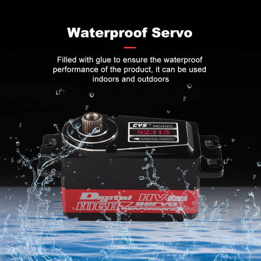 S2315 Low-Profile Servo, 58g Lightweight,  High Performance for Precise Control in Tight Spaces, 1 Pack（Direct Factory Sale）