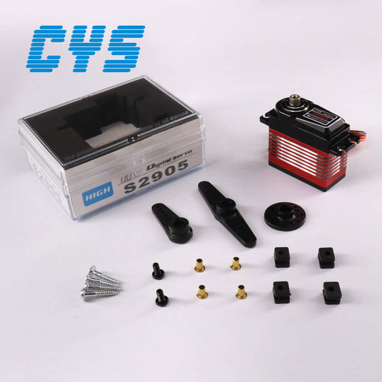 S2905 29 Series Coreless Servo with Full Aluminum Case for High Speed & Torque Balance,1 Pack（Direct Factory Sale）