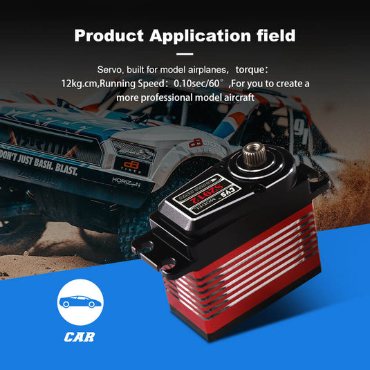 S2912 29 Series Coreless Servo with Full Aluminum Case, 2µs Dead Band for Ultra-Precise Control,1 Pack（Direct Factory Sale）