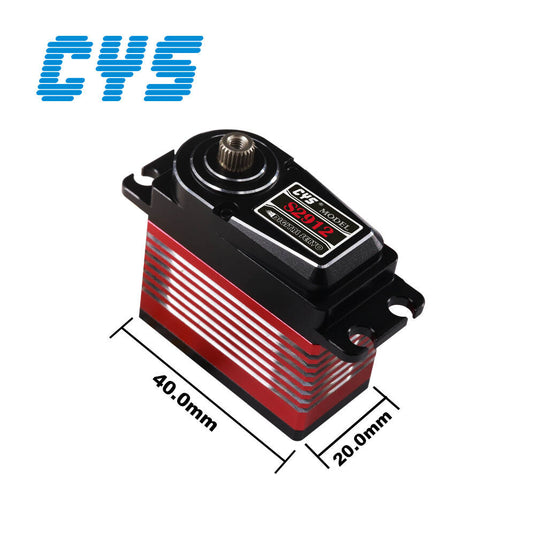 S2912 29 Series Coreless Servo with Full Aluminum Case, 2µs Dead Band for Ultra-Precise Control,1 Pack（Direct Factory Sale）