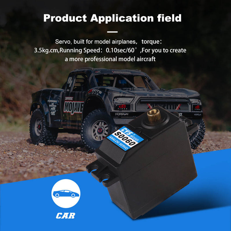 Load image into Gallery viewer, S3003 Standard Size Servo with High Performance, 3.5kg·cm Torque, High Precision &amp; Waterproof for RC Cars
