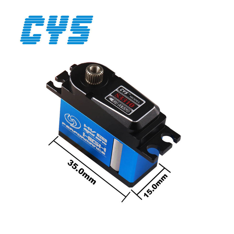 Load image into Gallery viewer, BLS3310 500-550 Helicopter Servo, 45g Lightweight &amp; Compact, High Performance with Alloy &amp; Metal Case, Coreless Motor for Precision Control ,1 Pack（Direct Factory Sale）

