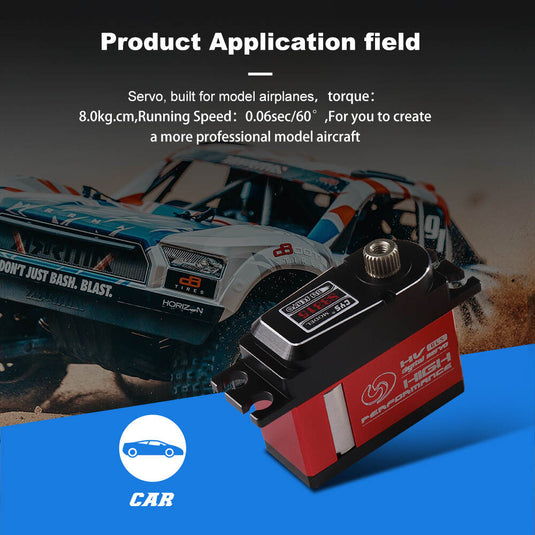 BLS3315 500-550 Helicopter Servo, 45g Lightweight & Compact High Performance with Coreless Motor for Precision Control,,1 Pack（Direct Factory Sale）