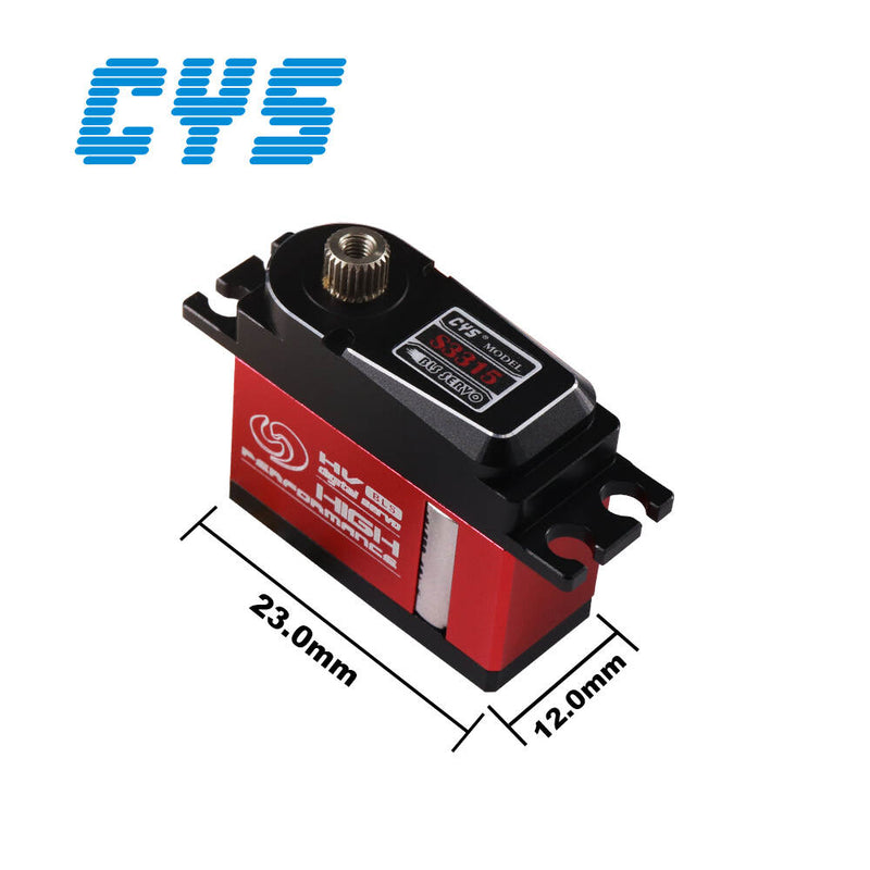 Load image into Gallery viewer, BLS3315 500-550 Helicopter Servo, 45g Lightweight &amp; Compact High Performance with Coreless Motor for Precision Control,,1 Pack（Direct Factory Sale）
