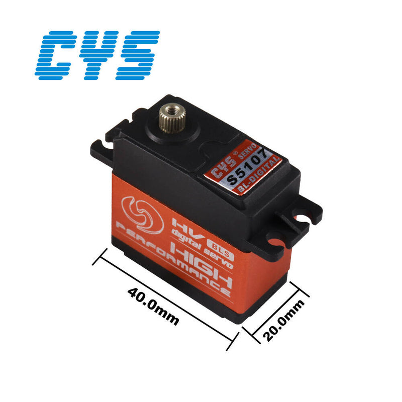 Load image into Gallery viewer, BLS5107 51 Series Brushless Servo, High Performance 6-7.4V for Precise &amp; Responsive Helicopter Control,1 Pack（Direct Factory Sale）
