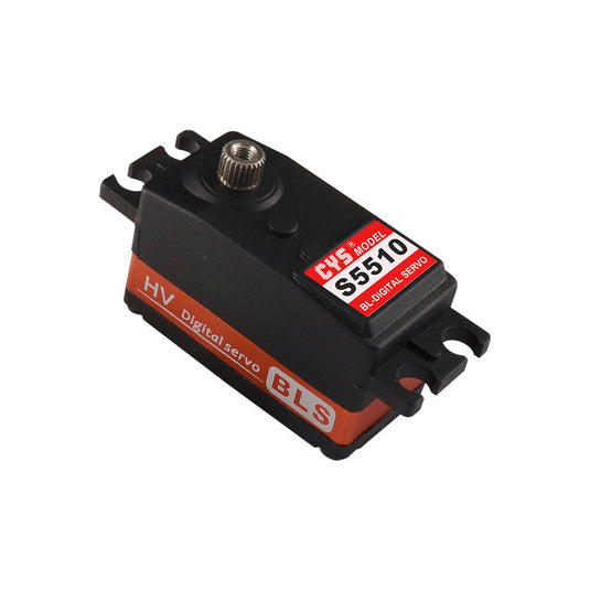 BLS5510 Brushless Low-Profile Servo, 5kg·cm High Torque Titanized Gear for Precision RC Control, Perfect for RC, 1 Pack（Direct Factory Sale）