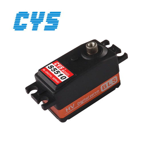 BLS5510 Brushless Low-Profile Servo, 5kg·cm High Torque Titanized Gear for Precision RC Control, Perfect for RC, 1 Pack（Direct Factory Sale）