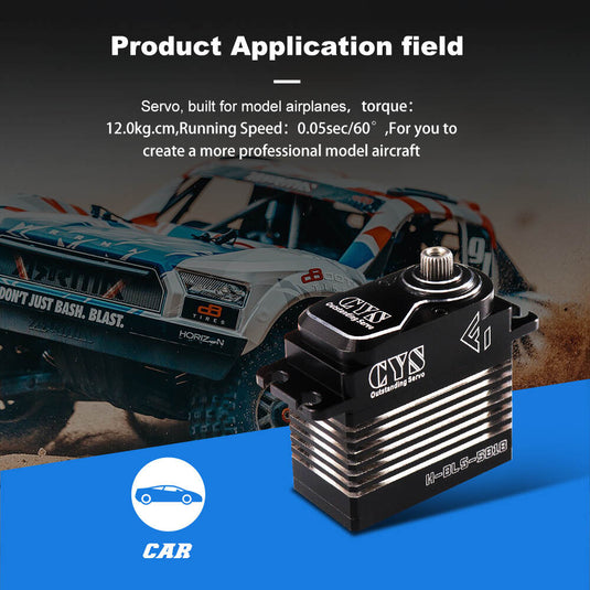 H-BLS5830 58 Series Brushless Servo with Full Aluminum Case, 72g Lightweight & Compact Design,1 Pack（Direct Factory Sale）