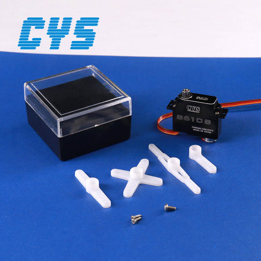 S6108 High-Performance Digital Servo with Metal Gear & Plastic Case for Compact Applications, 1 Pack（Direct Factory Sale）