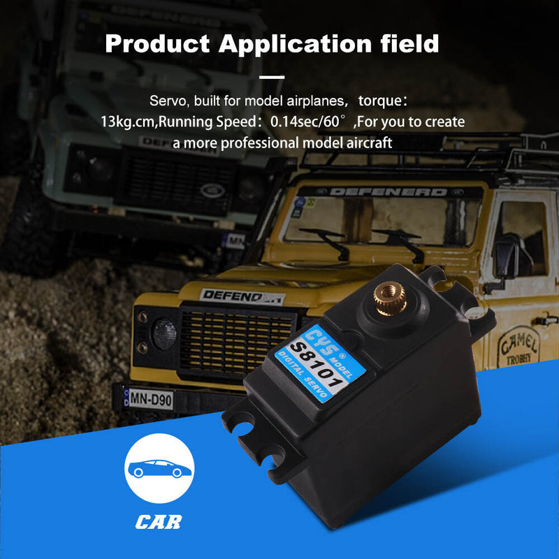 Load image into Gallery viewer, S8101 Robot Arm Servo High Performance with Full Metal Case &amp; Gear for Durability &amp; Reliability,1 Pack（Direct Factory Sale）
