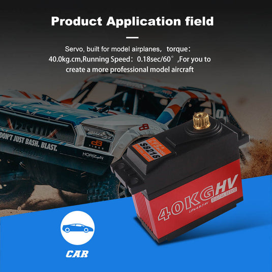 S8218 1:5 RC Car Servo, Full-Metal Brushless & Waterproof for Precise Control & Hight Performance, 1 Pack（Direct Factory Sale）